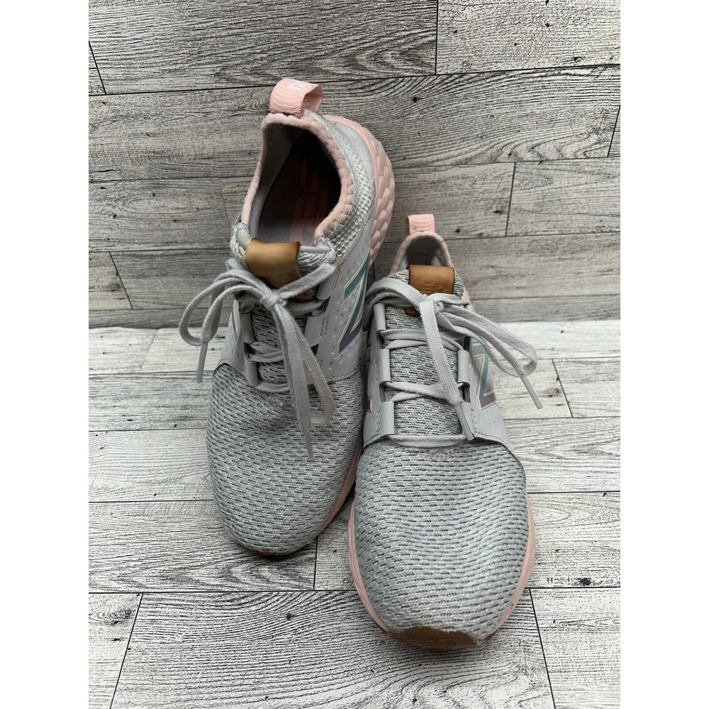 New Balance Fresh Foam Cruz V1 Reissue Low‎ Gray Pink Size 7.5  WCRZRMM1